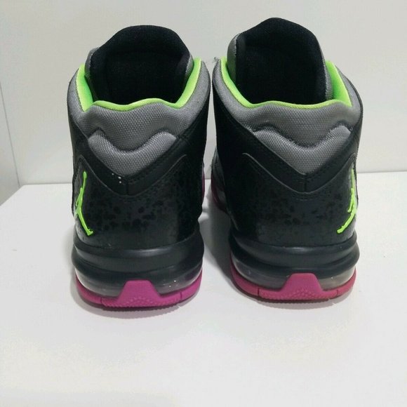 Men\'s Jordan Flight Origin Basketball Shoes, 599593 090 Cool Grey/BlK main image 7
